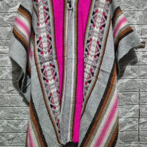 poncho lana